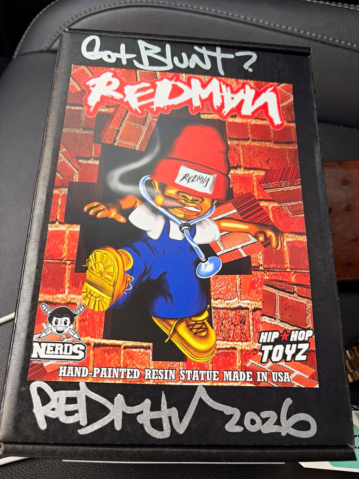 NyC comic con exclusive Redman hand painted resin figurine limited edition auto NyC comic con exclusive Redman hand painted resin figurine limited edition auto