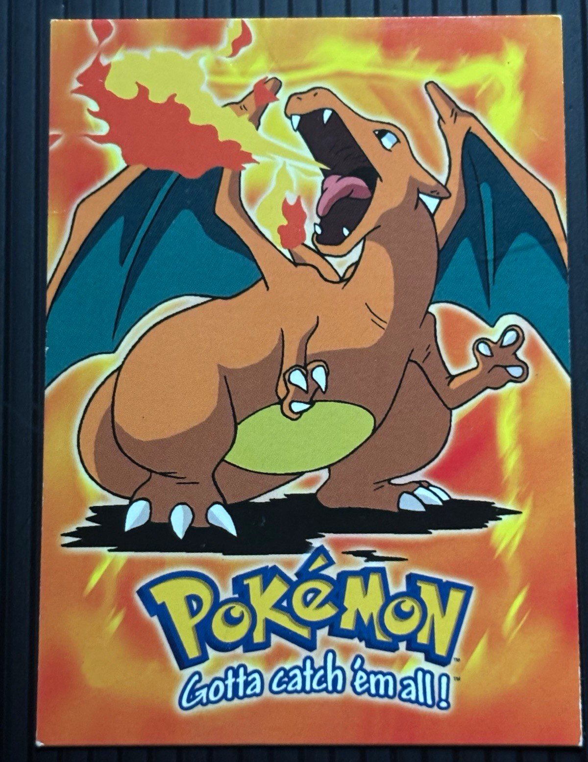 Topps 1999 Pokémon Stage 3 #06 Charizard E6/12 Insert English Non-Sport Card Topps 1999 Pokémon Stage 3 #06 Charizard E6/12 Insert English Non-Sport Card