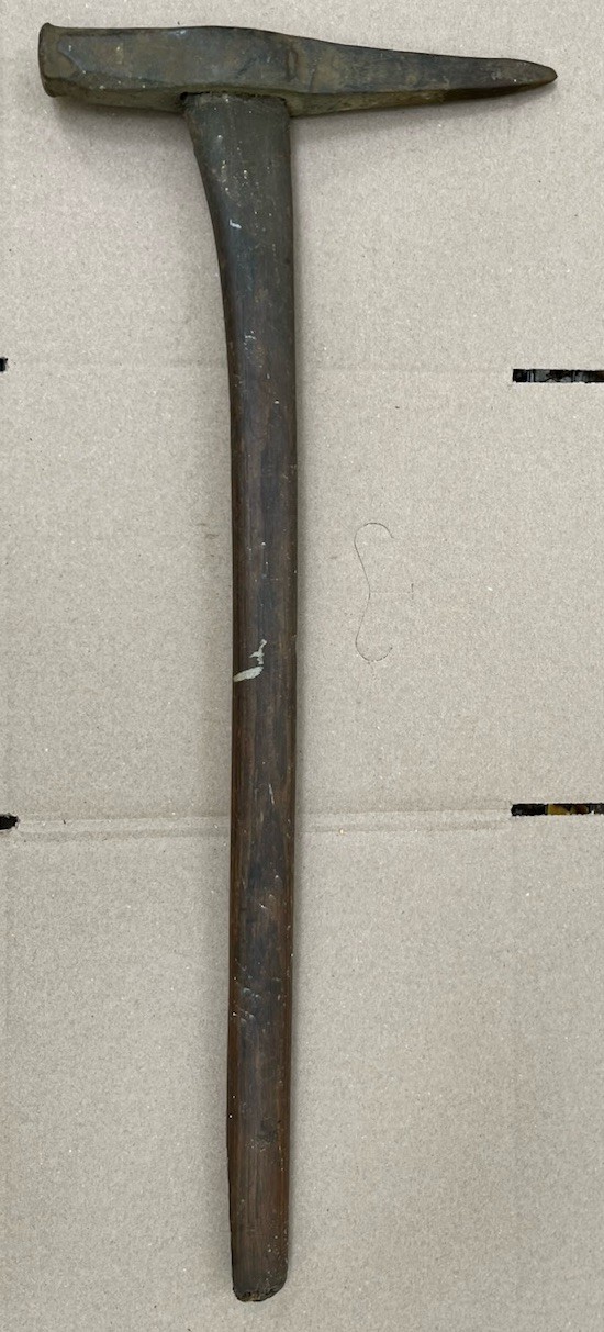 antique copper mining pick hammer axe found in the Keweenaw area antique copper mining pick hammer axe found in the Keweenaw area