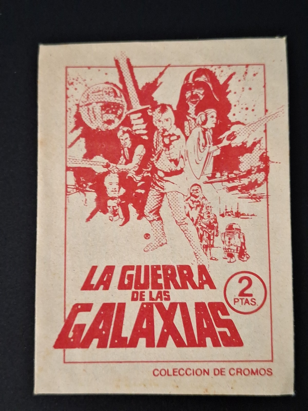 1977 Pacosa 2 Star Wars Sealed Wax Pack La Guerra De Las Galaxias Barcelona RARE 1977 Pacosa 2 Star Wars Sealed Wax Pack La Guerra De Las Galaxias Barcelona RARE
