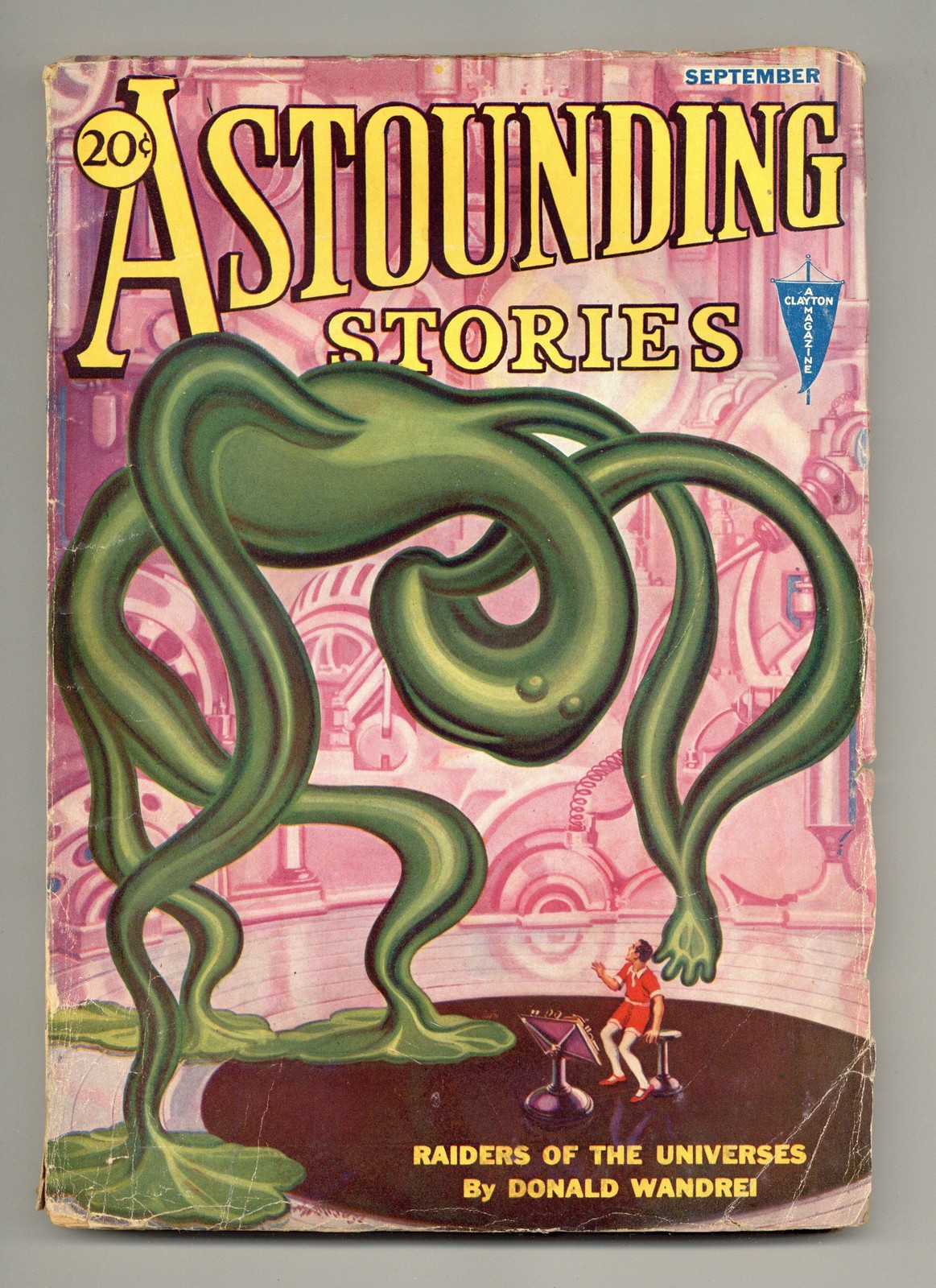 Astounding Stories Pulp Sep 1932 Vol. 11 #1 GD+ 2.5