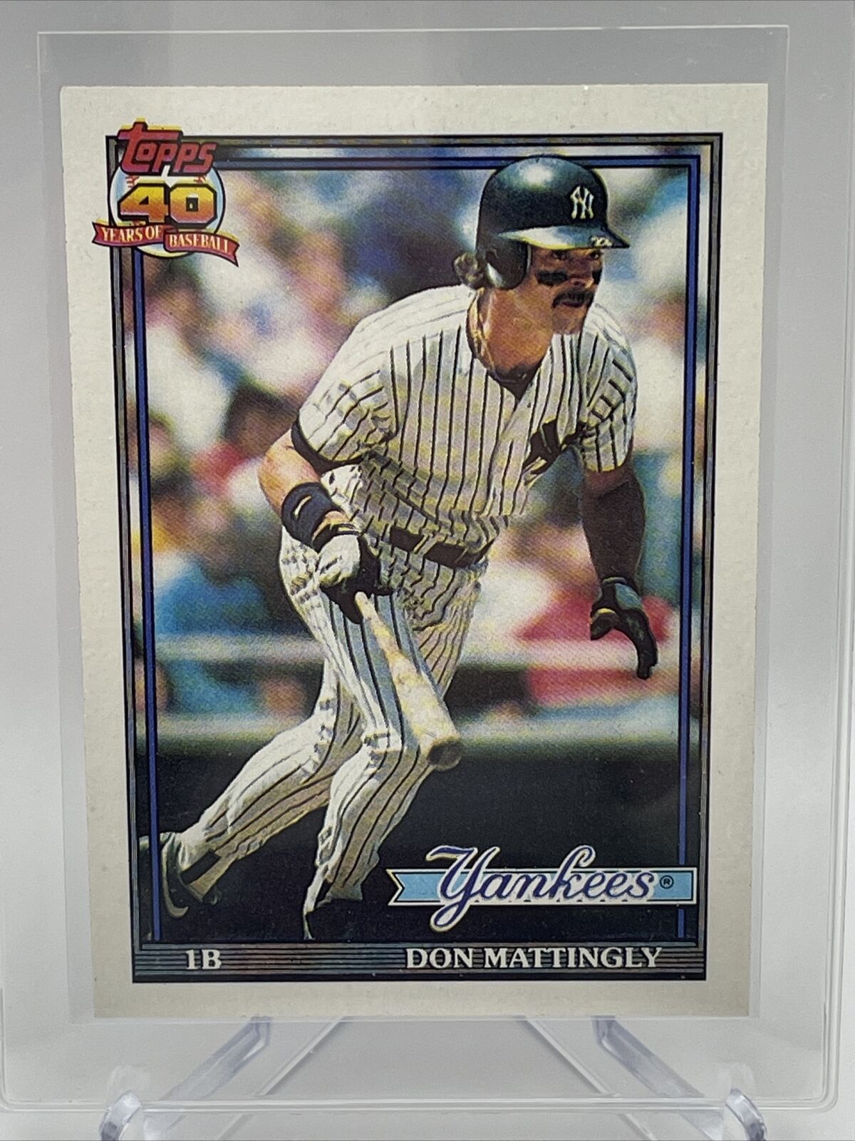 1991 Topps Don Mattingly Baseball Card #100 Nm-Mint 