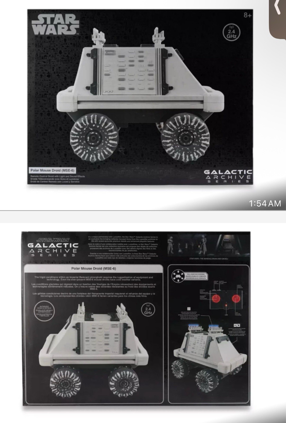 2026 Disney D23 Star Wars Polar Mouse Remote Control Premium Droid SEALED 2026 Disney D23 Star Wars Polar Mouse Remote Control Premium Droid SEALED
