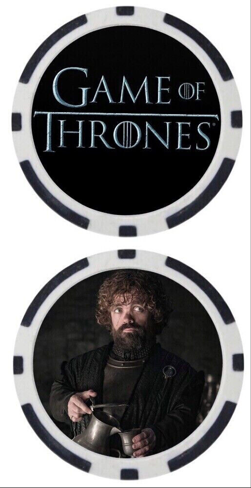 TYRION LANNISTER - GAME OF THRONES - POKER CHIP