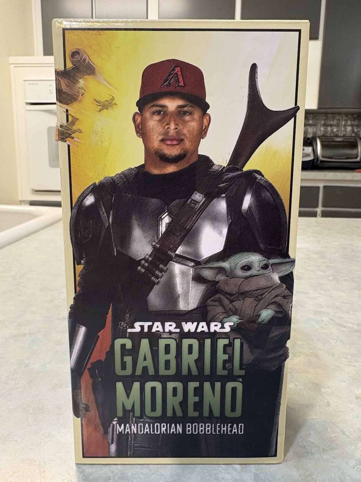 Star Wars Gabriel Moreno Arizona Diamondbacks Bobblehead New In Box MLB Star Wars Gabriel Moreno Arizona Diamondbacks Bobblehead New In Box MLB