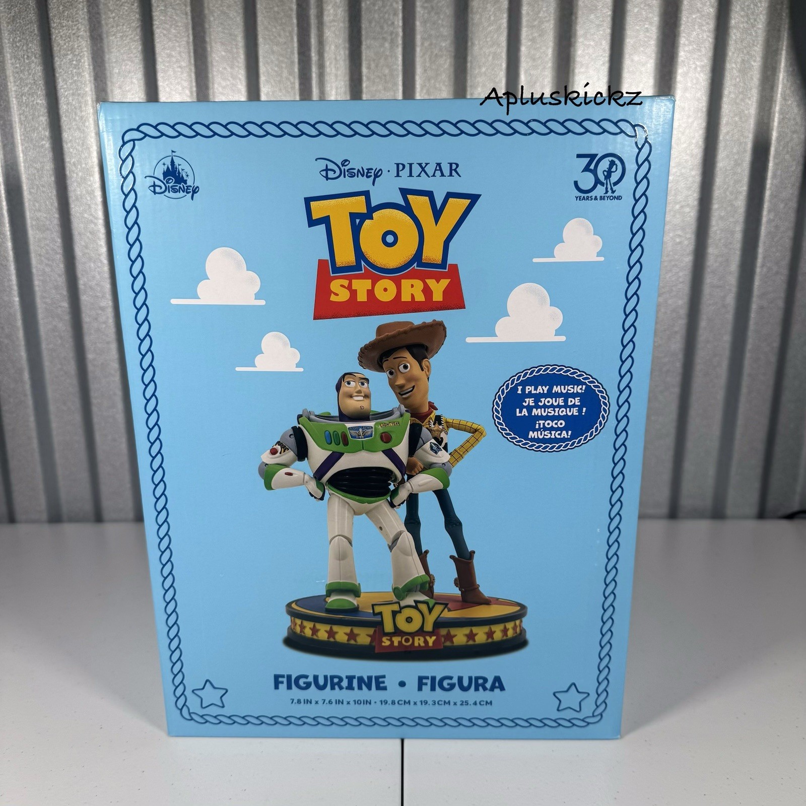 2025 Disney Parks Toy Story 30th Anniversary Woody & Buzz Musical Figurine NIB 2025 Disney Parks Toy Story 30th Anniversary Woody & Buzz Musical Figurine NIB
