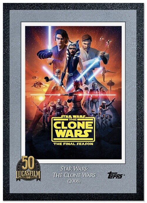 2021 Topps Lucasfilm 50th Anniversary: Star Wars: The Clone Wars (2008) #21