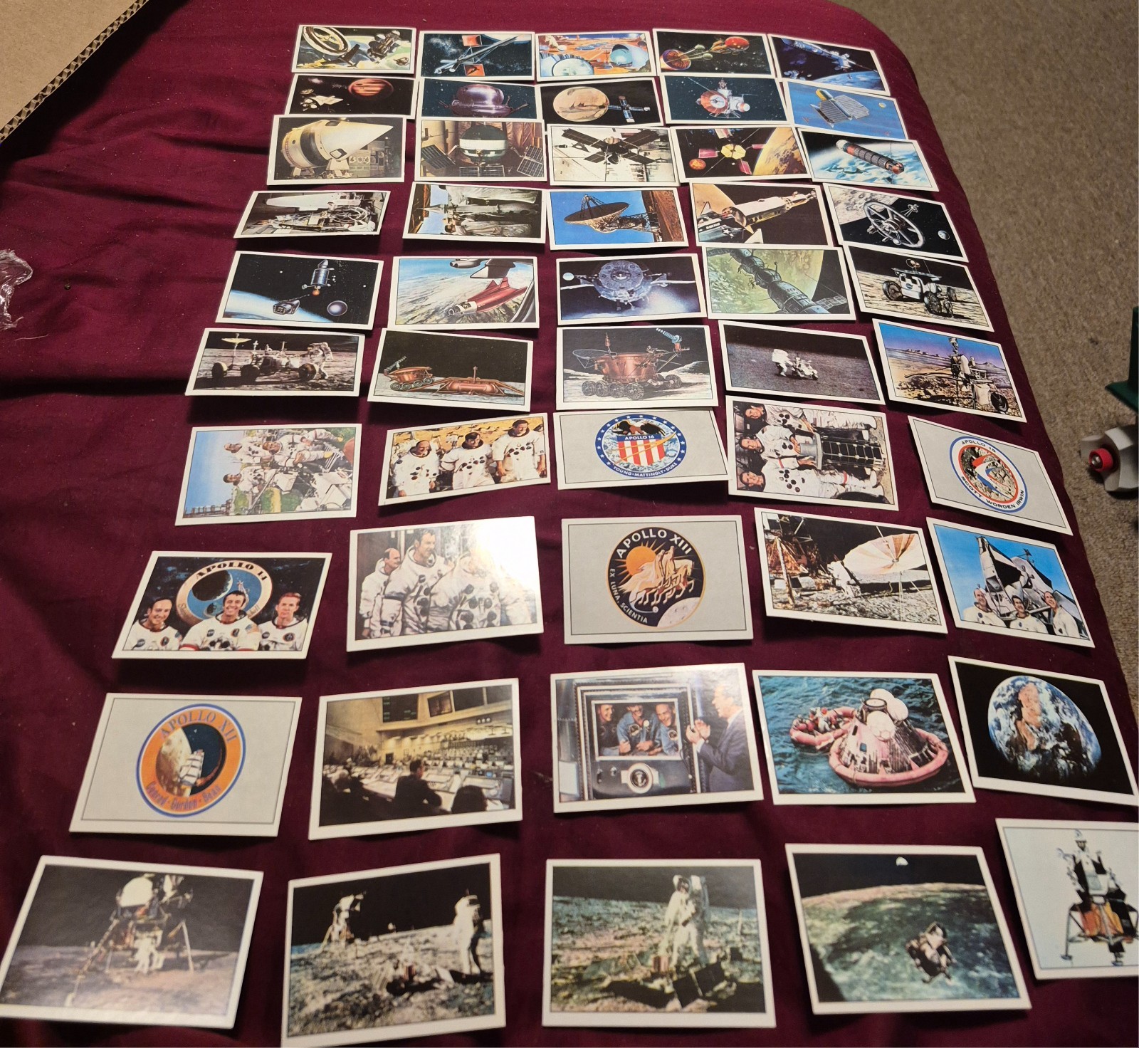 RARE VINTAGE PANINI CONQUEST OF SPACE STICKERS 1973 Set 270 Cards RARE VINTAGE PANINI CONQUEST OF SPACE STICKERS 1973 Set 270 Cards