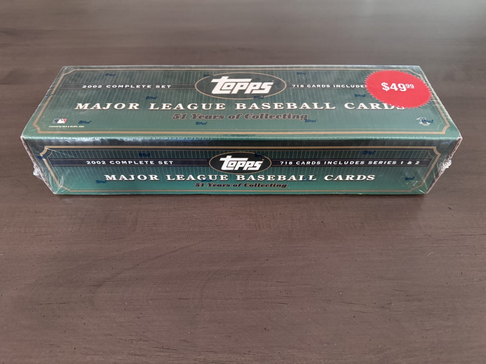 2002 Topps Baseball Complete 718-Card Sealed Set Mauer RC Jeter Griffey Pujols 2002 Topps Baseball Complete 718-Card Sealed Set Mauer RC Jeter Griffey Pujols