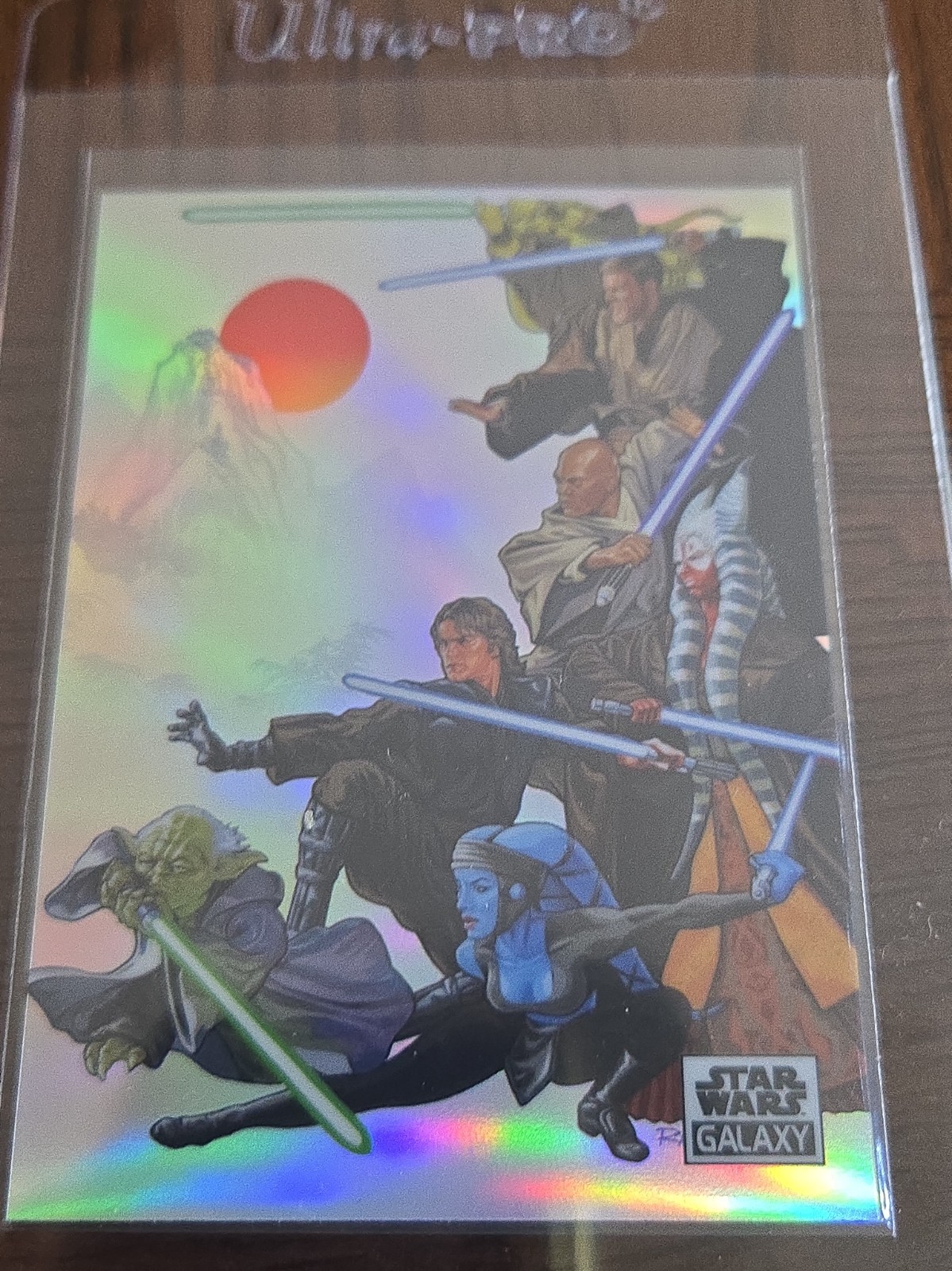 Topps Chrome Star Wars  Jedi A La Kurosawa Refractor #88