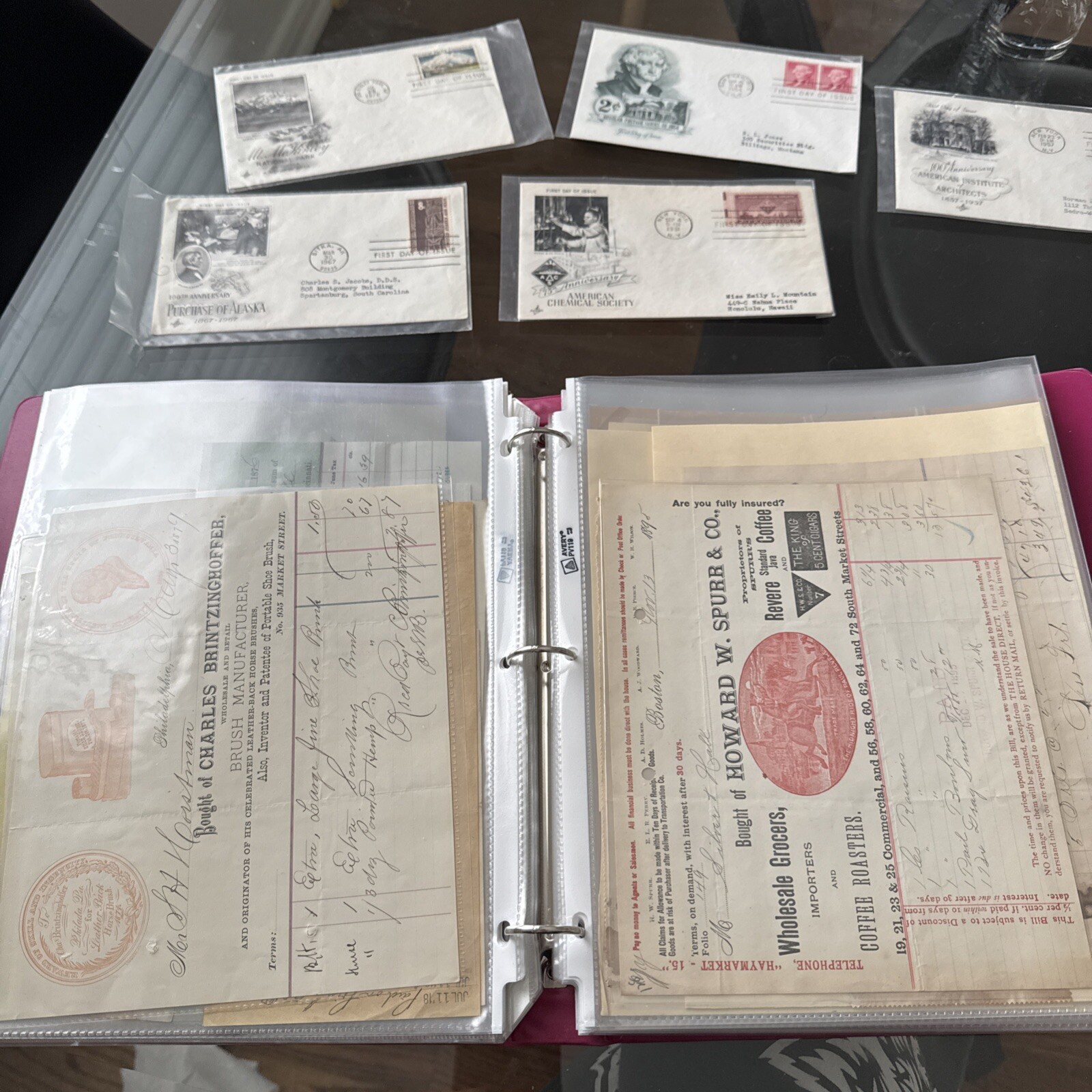Large Lot 1860s-1930s Antique Billhead Receipt Chattel Mortgage & Notes Large Lot 1860s-1930s Antique Billhead Receipt Chattel Mortgage & Notes