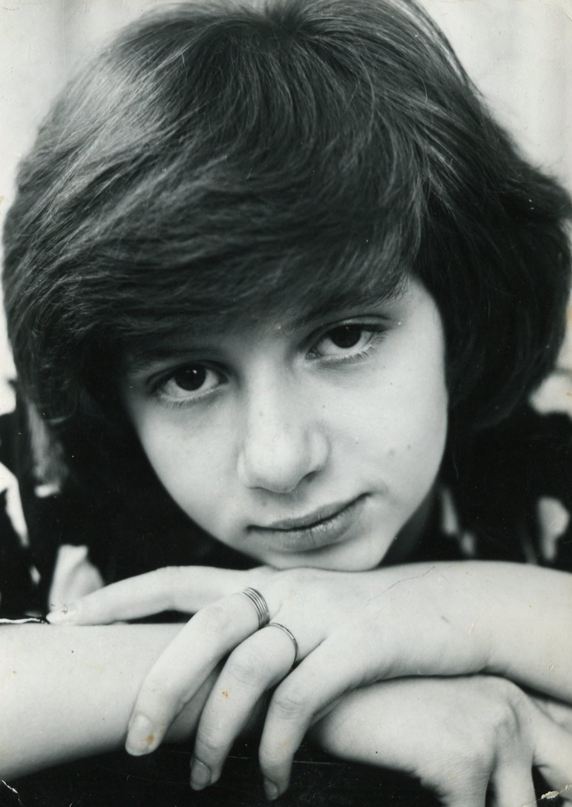 Beautiful girl portrait ussr vintage photo Beautiful girl portrait ussr vintage photo
