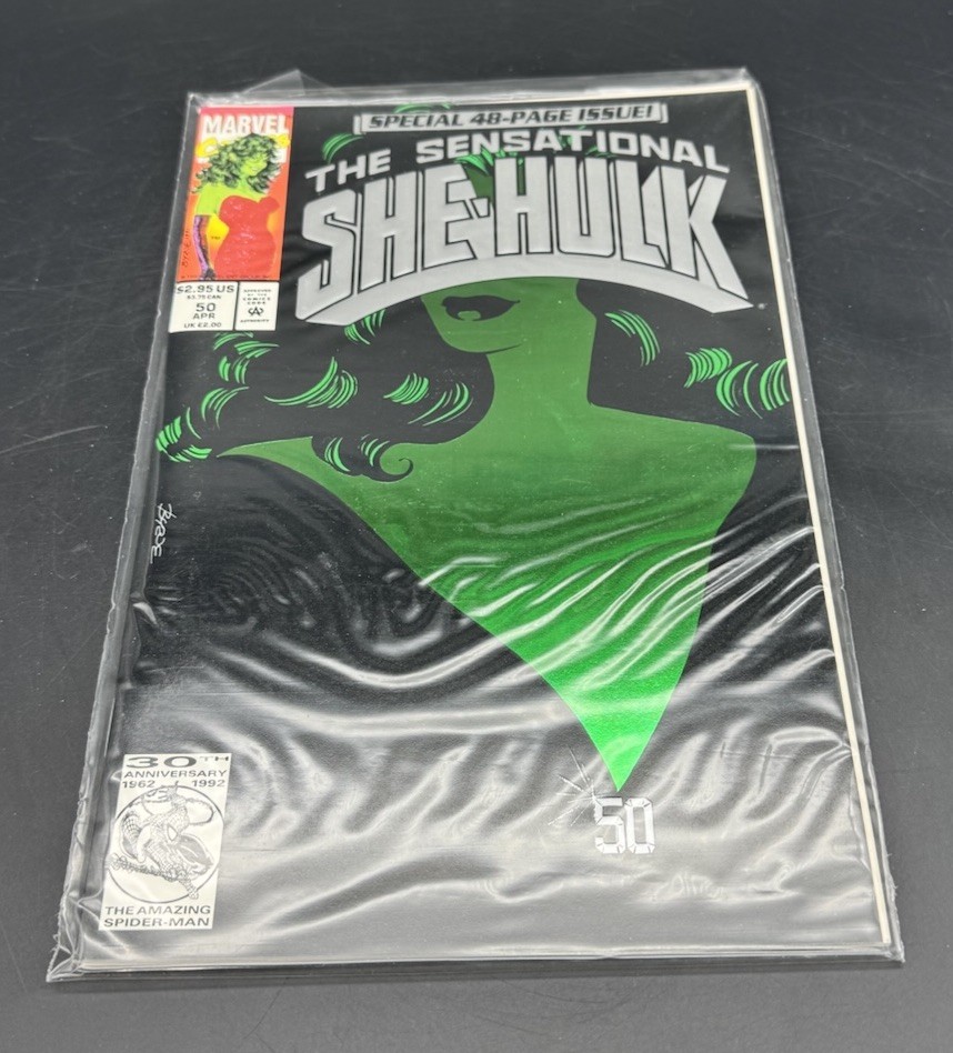 Sensational She-Hulk 50 Marvel Comics 1993 John Byrne 30th Anniversary Issue