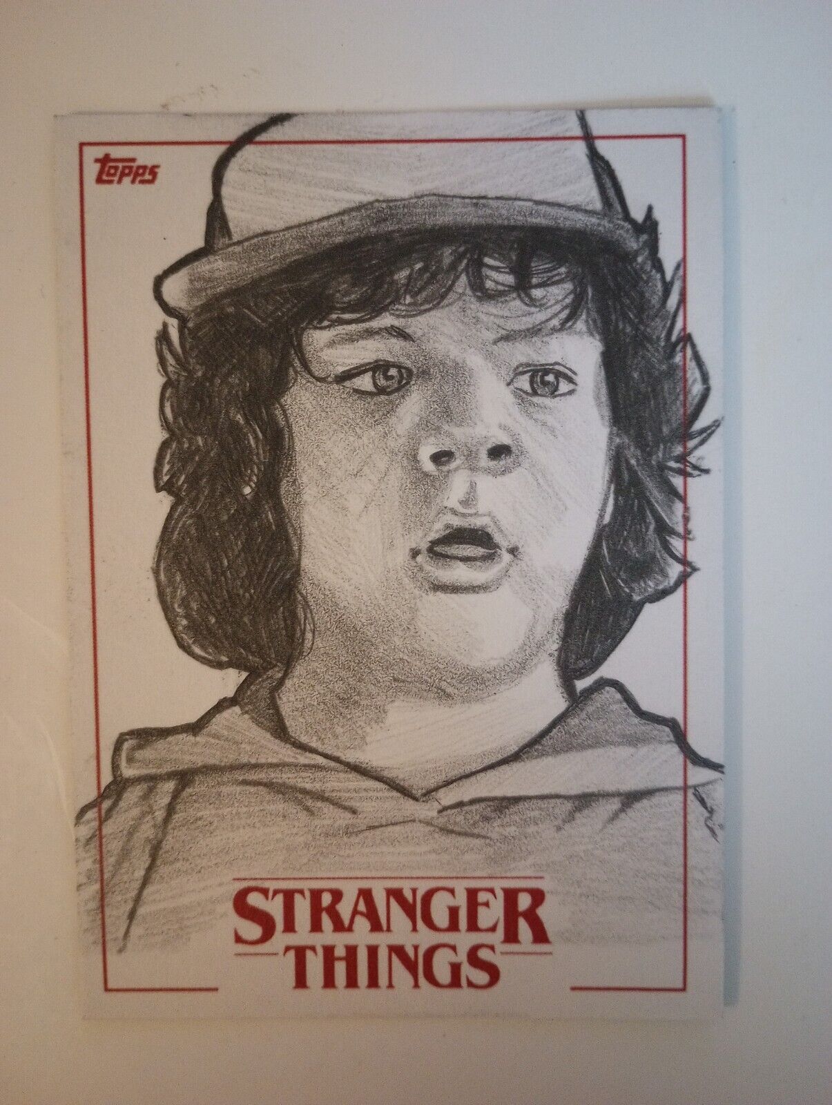 2018 Topps Stranger Things Artist Sketch Card \