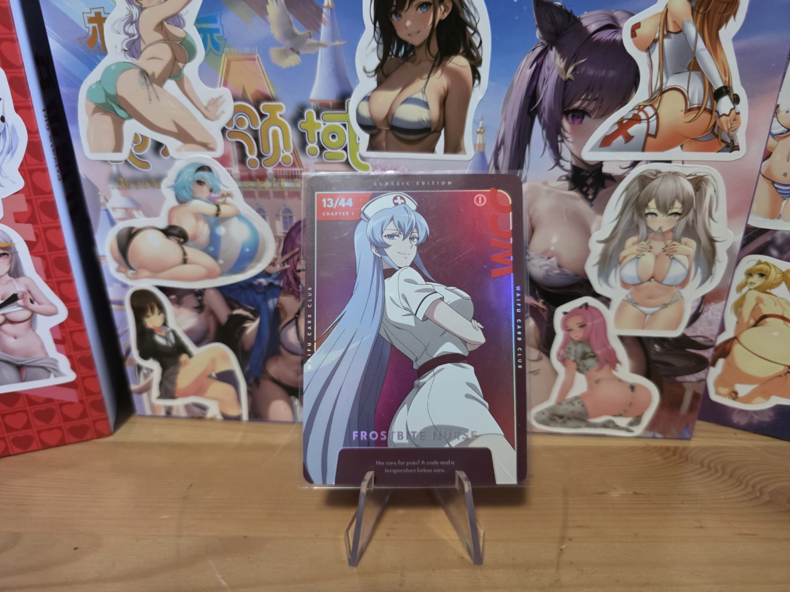 Otaku Box Waifu WCC Card New Never Opened. SEE DESCRIPTION Otaku Box Waifu WCC Card New Never Opened. SEE DESCRIPTION