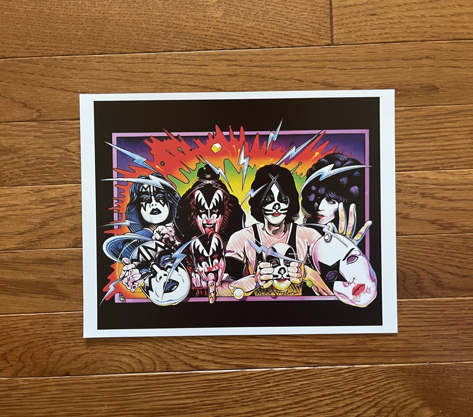 KISS Art Print Photo 11 KISS Art Print Photo 11