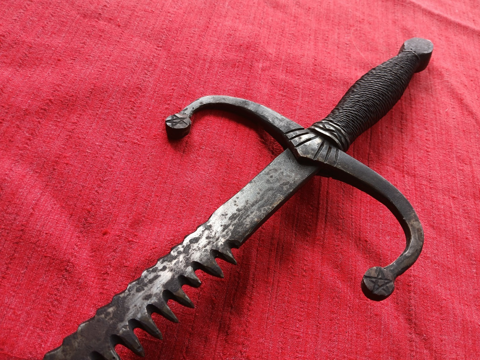 Rare Antique 16th Century Spanish Sword Breaker Antique Dagger Rare Antique 16th Century Spanish Sword Breaker Antique Dagger