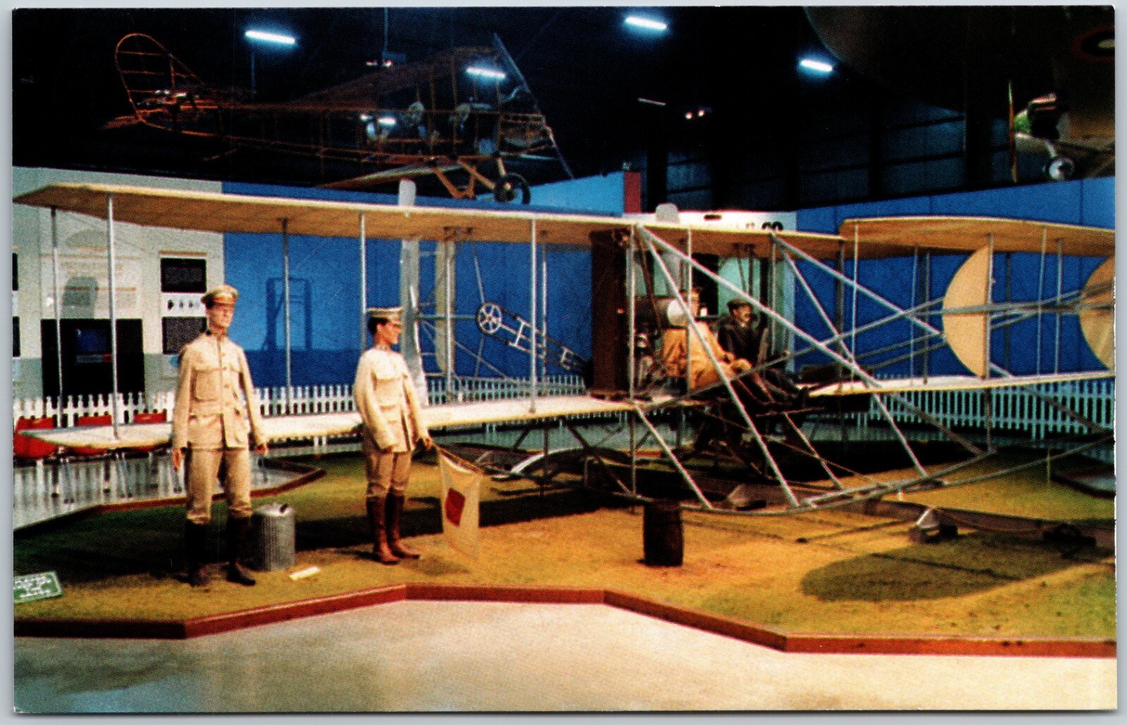 Wright Brothers 1909 Military Flyer, U. S. Air Force, Ohio - Postcard Wright Brothers 1909 Military Flyer, U. S. Air Force, Ohio - Postcard