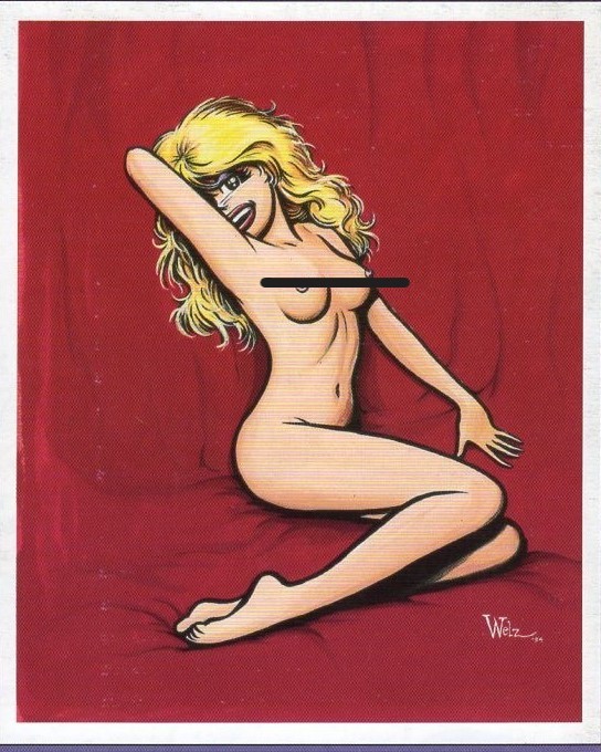 Cherry Poptart As Marilyn Monroe Poster by Larry Welz 1994 NM 19x25 Cherry Poptart As Marilyn Monroe Poster by Larry Welz 1994 NM 19x25