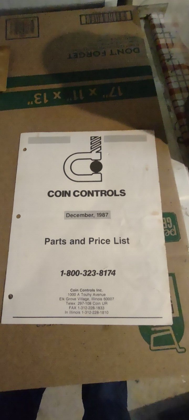 coin controls arcade manual #1072 coin controls arcade manual #1072