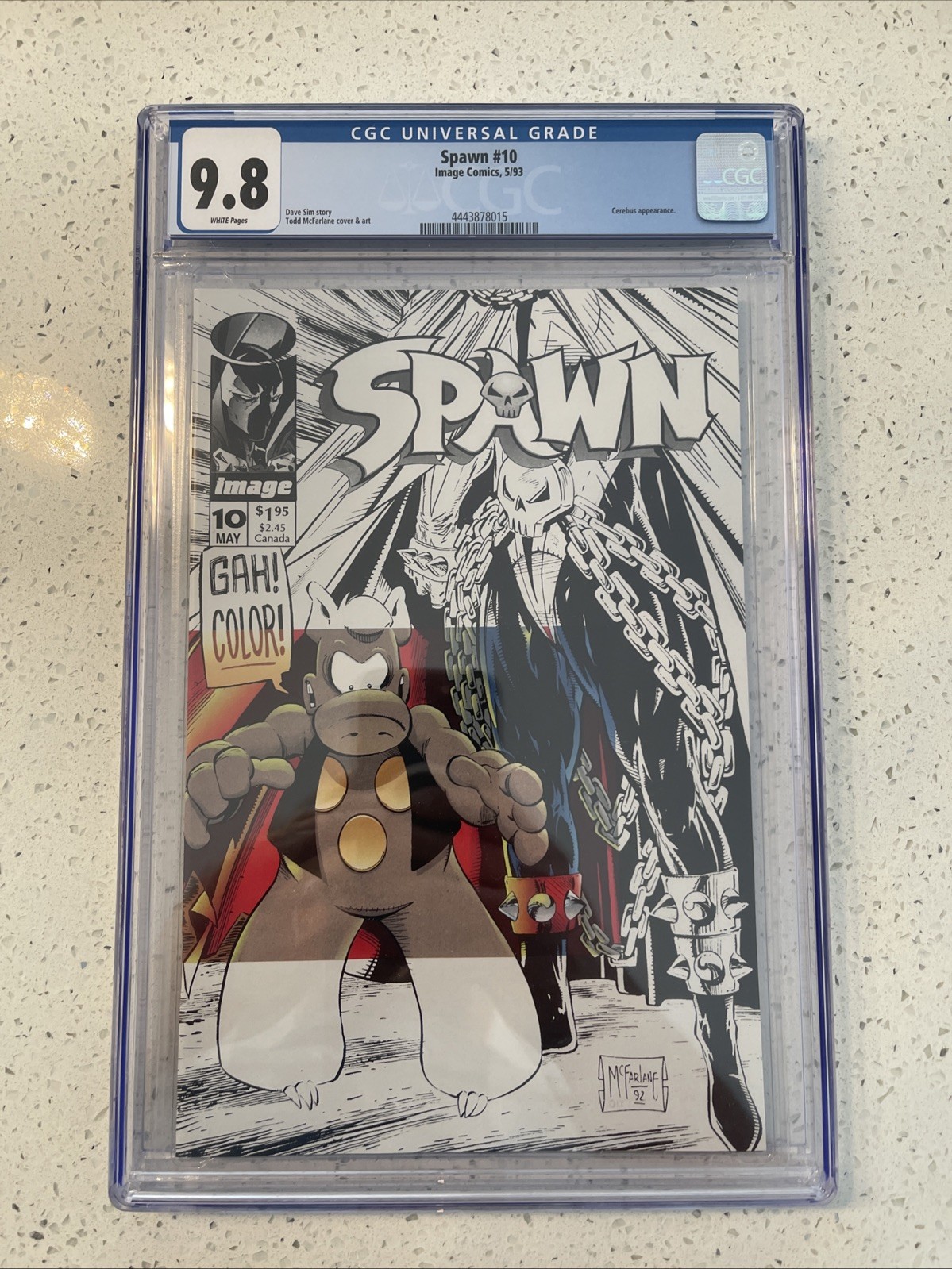 Spawn #10 Comic 1993 CGC 9.8 