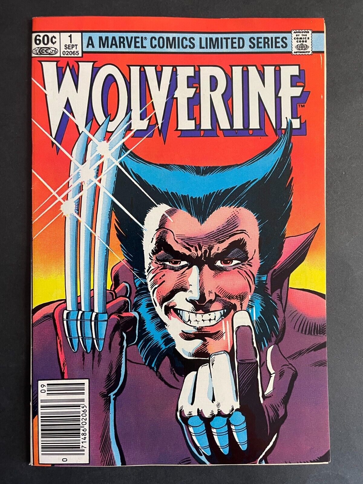 Wolverine #1 - Limited Series Frank Miller Marvel 1982 Comics Newsstand NM-