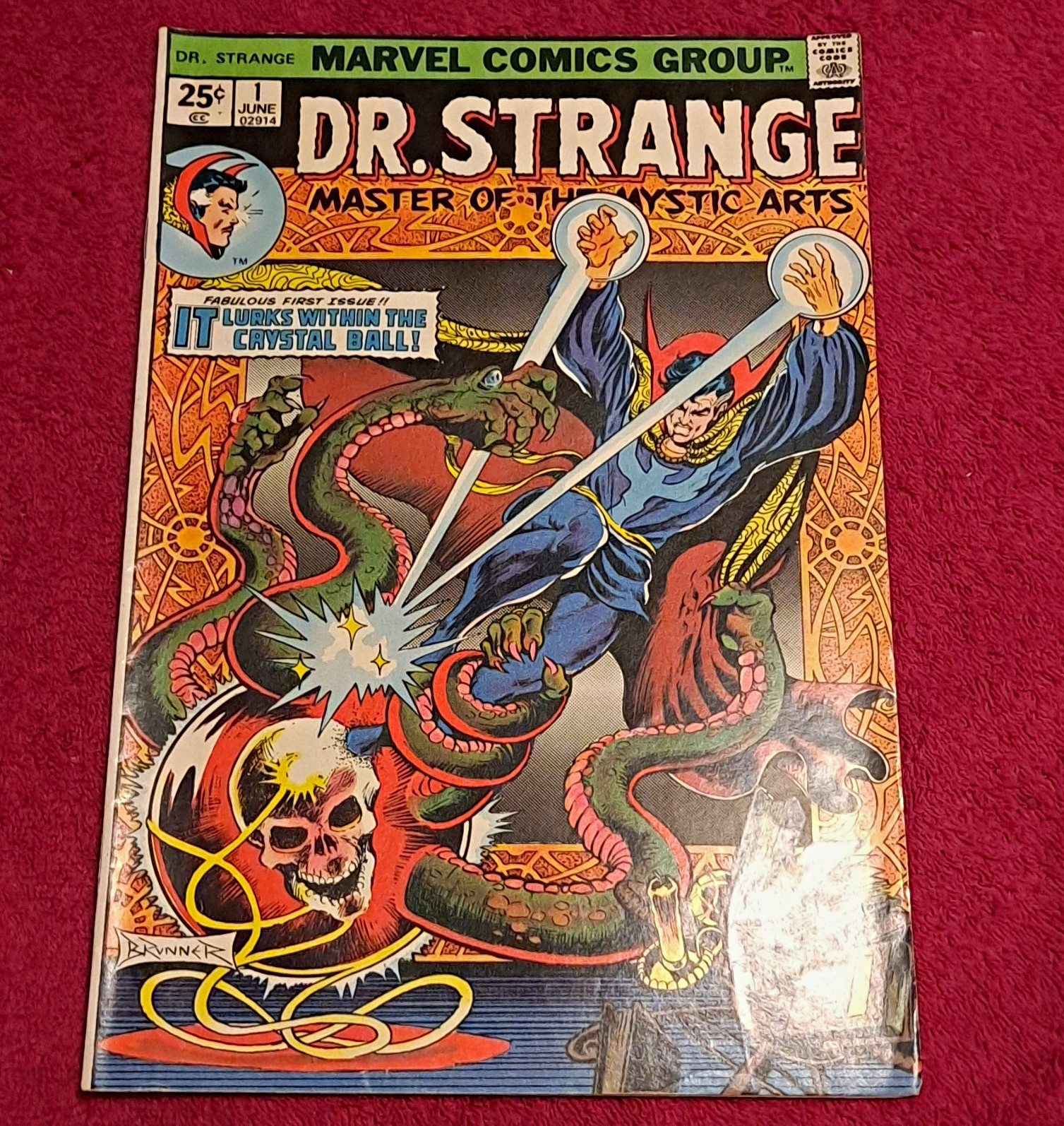 Marvel Dr. Strange #1 (1974) Bronze Age 1st Issue Stan Lee Frank Brunner Marvel Dr. Strange #1 (1974) Bronze Age 1st Issue Stan Lee Frank Brunner