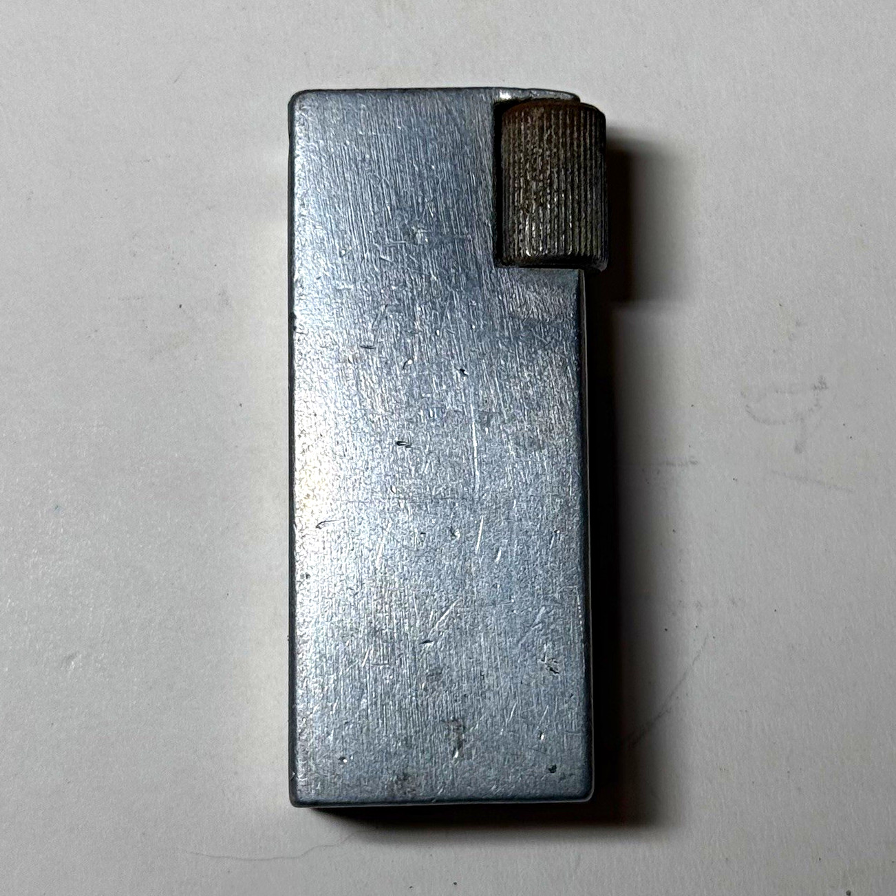 Vintage Continental Co San Francisco Aluminum Block Lighter Pat Pend c1945