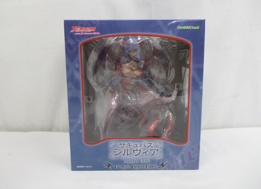 OrchidSeed official Succubus Silvia Misty Violet ver 1/6 Figure 22cm japan 2012 OrchidSeed official Succubus Silvia Misty Violet ver 1/6 Figure 22cm japan 2012