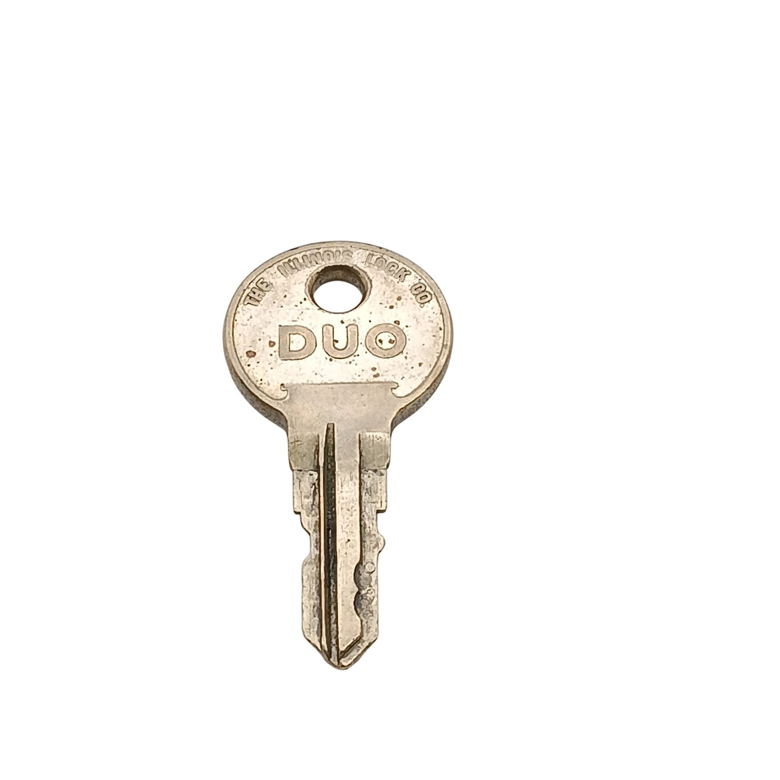 Vintage DUO Key with Number L9031 Engraving Rustic Patina Vintage DUO Key with Number L9031 Engraving Rustic Patina