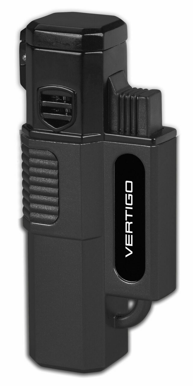 Vertigo Hornet Black Quad Torch Lighter Vertigo Hornet Black Quad Torch Lighter
