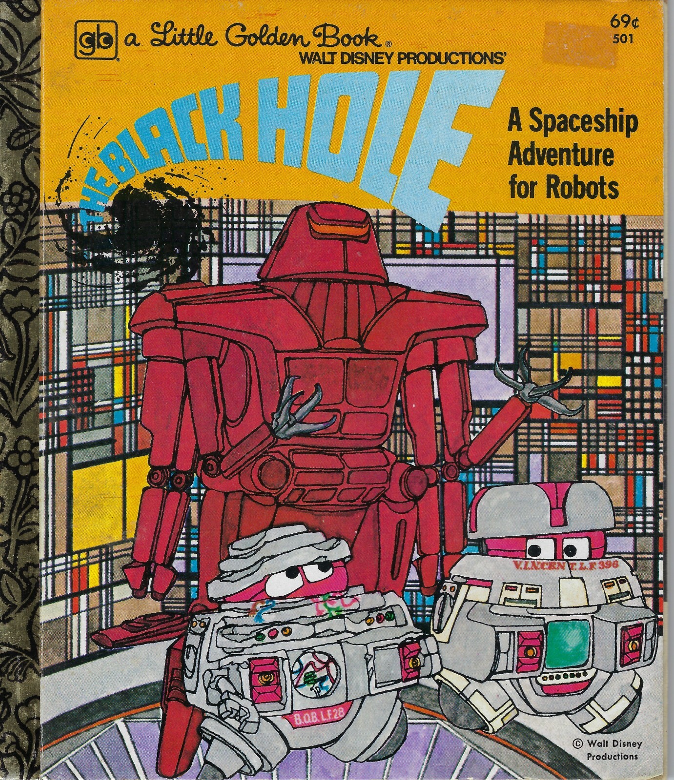 The Black Hole Disney Little Golden Book 1979