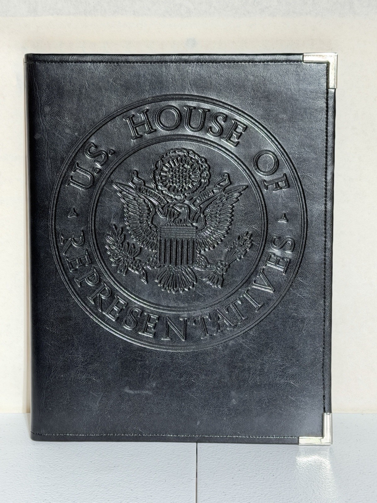 Vintage Official U.S. House of Representatives US Congress Portfolio Notebook 