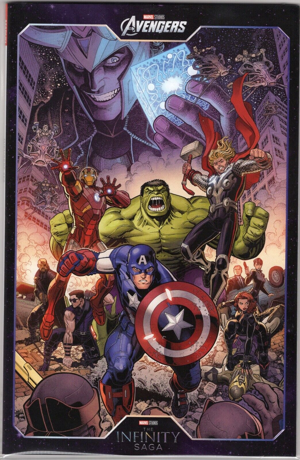 Avengers #50 Infinity Saga Phase One Variant Marvel Comics 2021 NM+