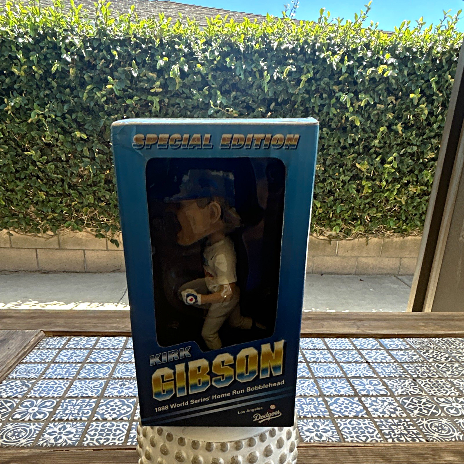 Los Angeles Dodgers Kirk Gibson 1988 World Series HR Special Edition Bobblehead Los Angeles Dodgers Kirk Gibson 1988 World Series HR Special Edition Bobblehead