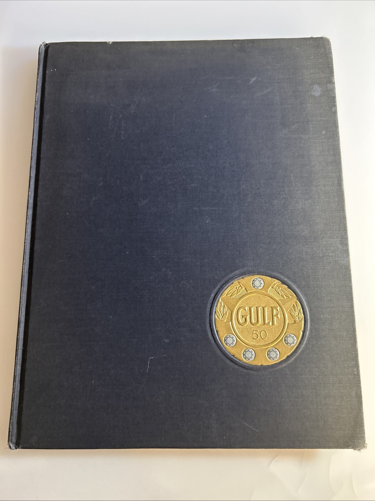 Gulf Oil Since Spindletop Book Gas & Oil Advertising 1951 Black/Gold abn Gulf Oil Since Spindletop Book Gas & Oil Advertising 1951 Black/Gold abn