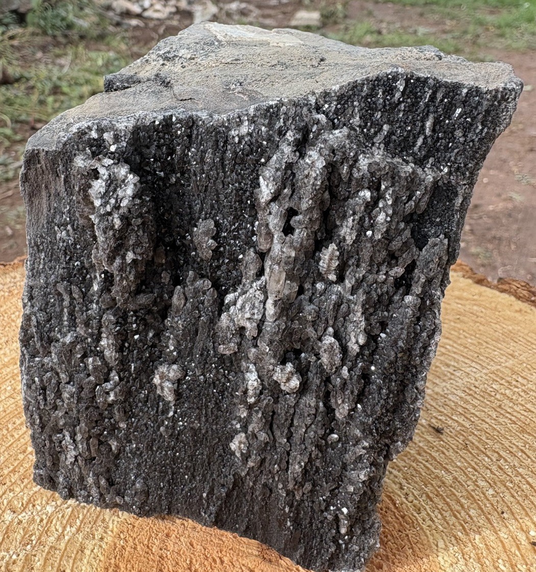 ☘️RR⛏️: Rare Fire Layer Woodworthia Petrified Wood Druzy Smoky NE AZ. 2.25 Lb 🔥 ☘️RR⛏️: Rare Fire Layer Woodworthia Petrified Wood Druzy Smoky NE AZ. 2.25 Lb 🔥