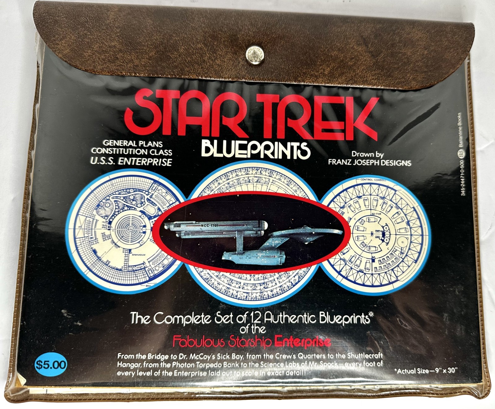Vintage Star Trek USS Enterprise Blueprints Complete 12 Sheet Set 1975 Vintage Star Trek USS Enterprise Blueprints Complete 12 Sheet Set 1975