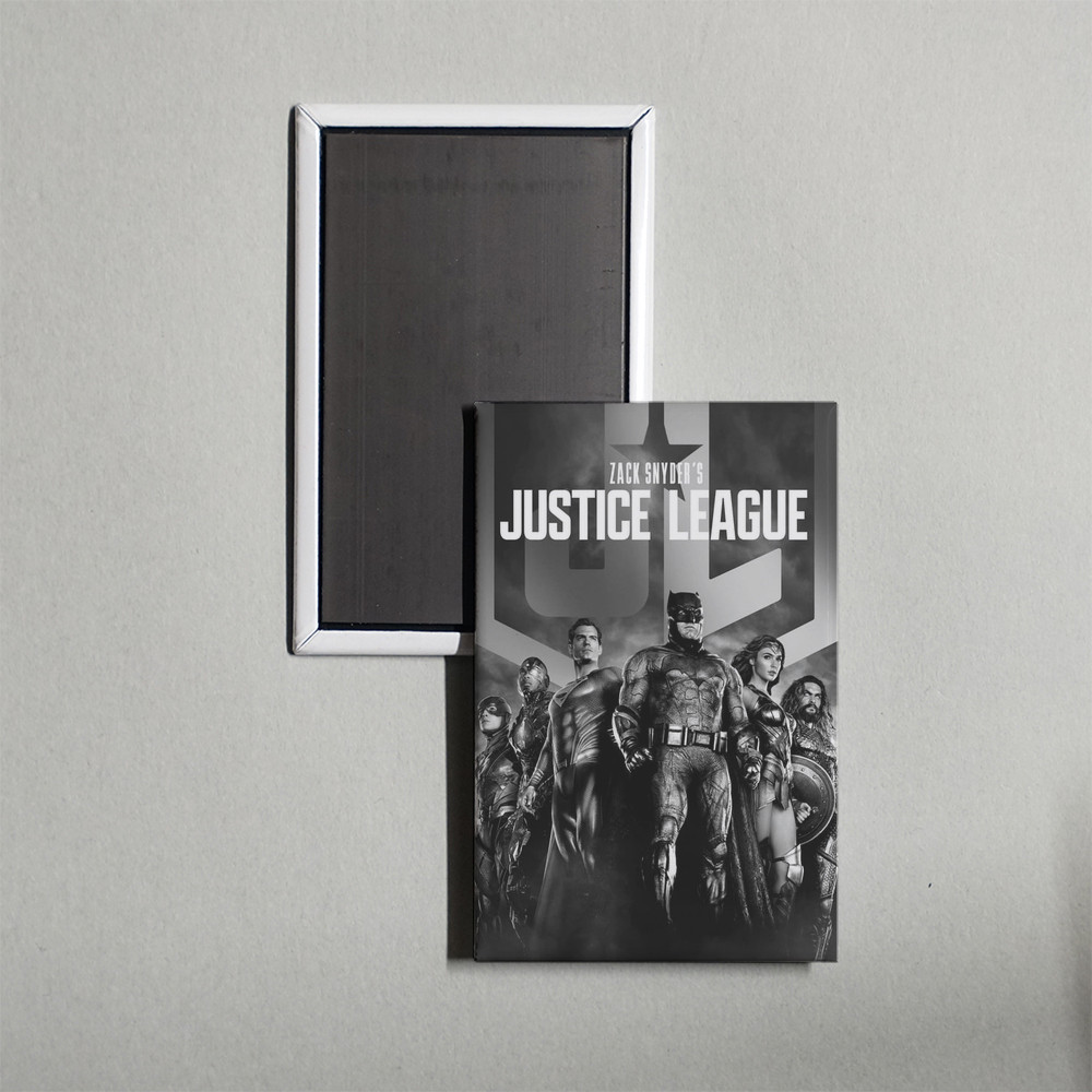 Zack Snyder\'s Justice League Mini Movie Poster Fridge Locker Magnet