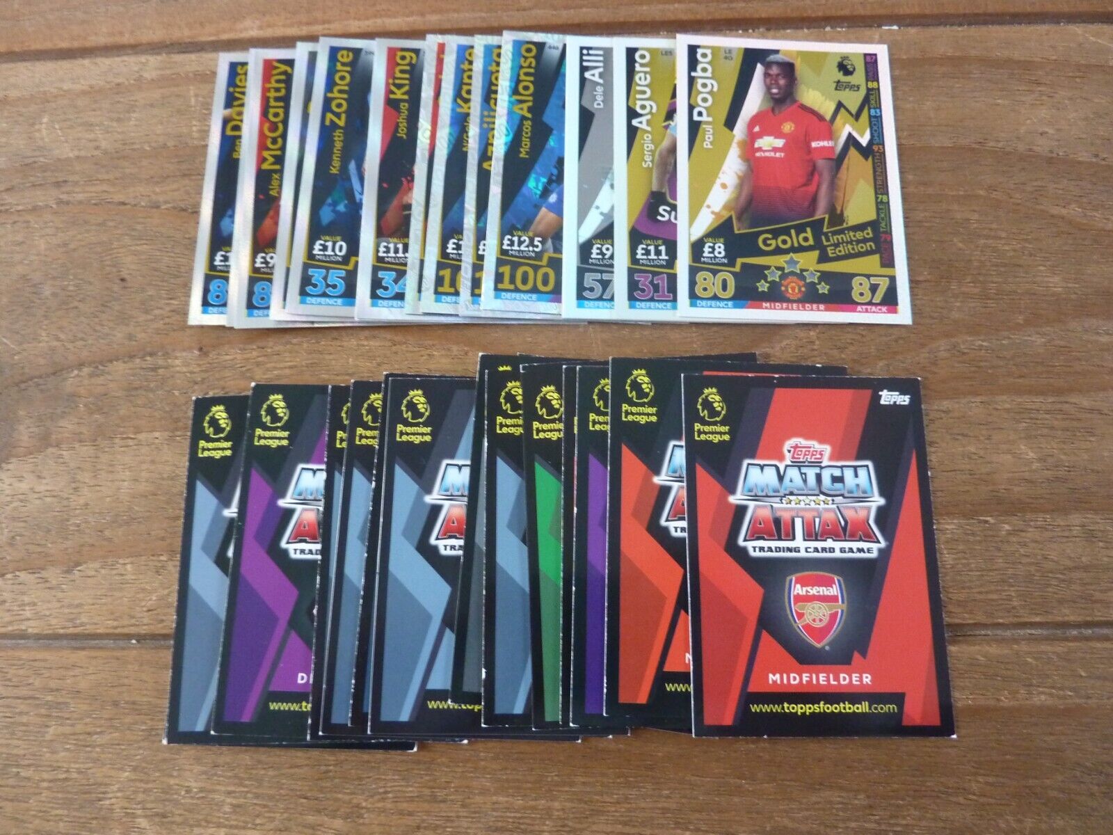 Topps Match Attax 2018/19 - Limited Edition, 100 Club, Star Player, Rising Stars