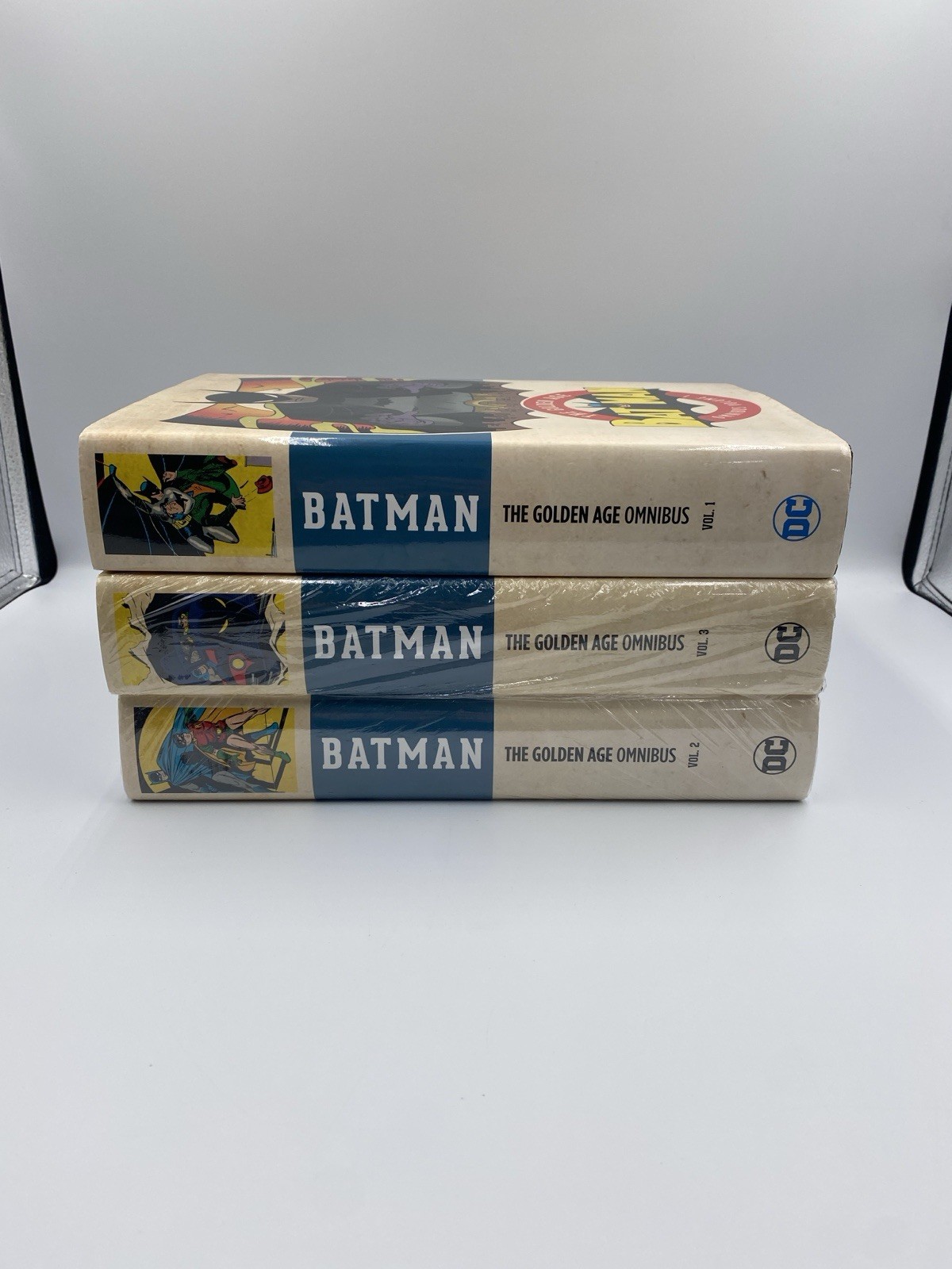 Batman Golden Age Omnibus Vol 1, 2 & 3 Hardcover - 2 & 3 Are New Sealed Batman Golden Age Omnibus Vol 1, 2 & 3 Hardcover - 2 & 3 Are New Sealed