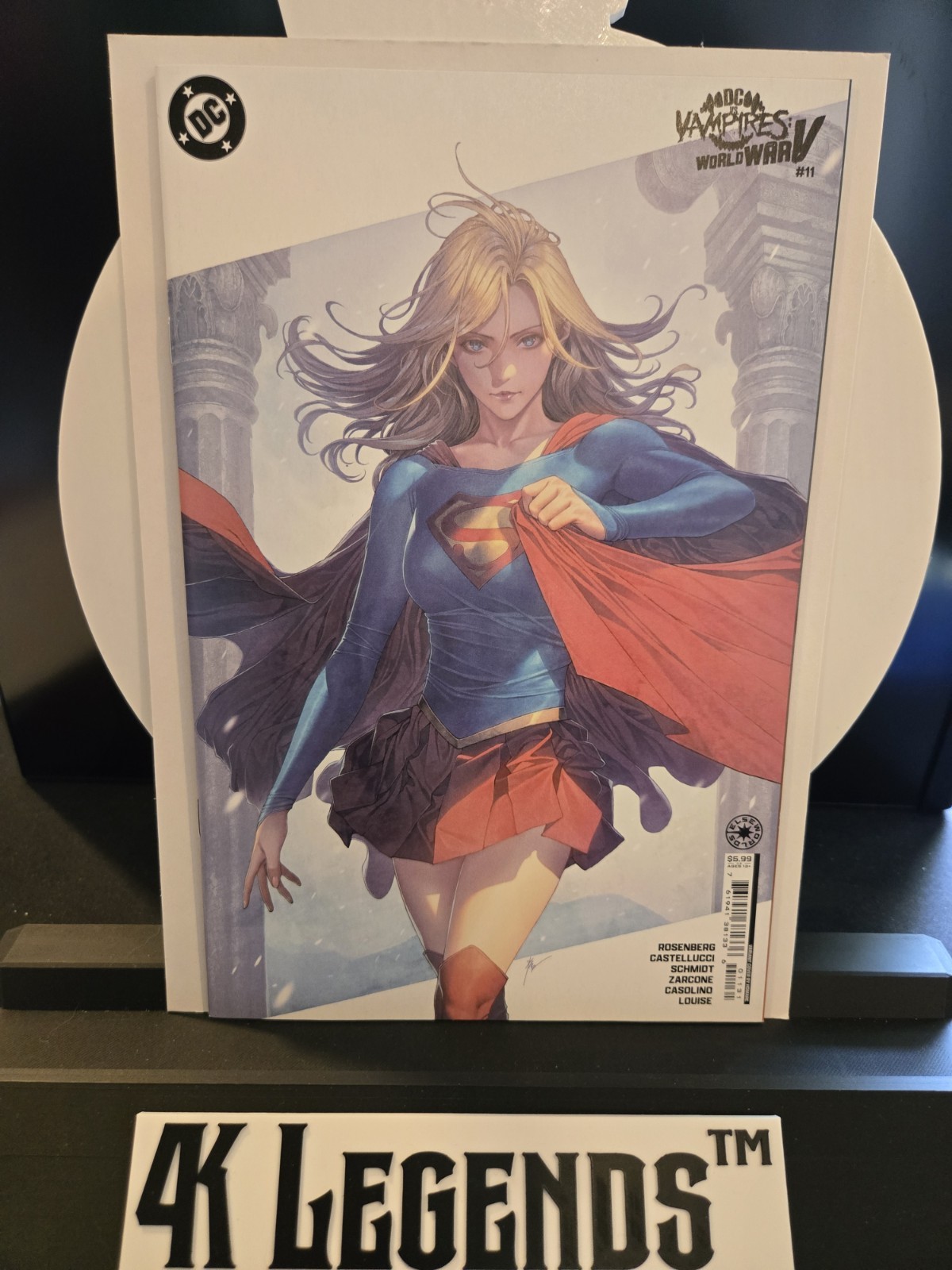 DC VS VAMPIRES WORLD WAR V #11 HOMARE VARIANT (DC 2025) SUPERGIRL (B02)