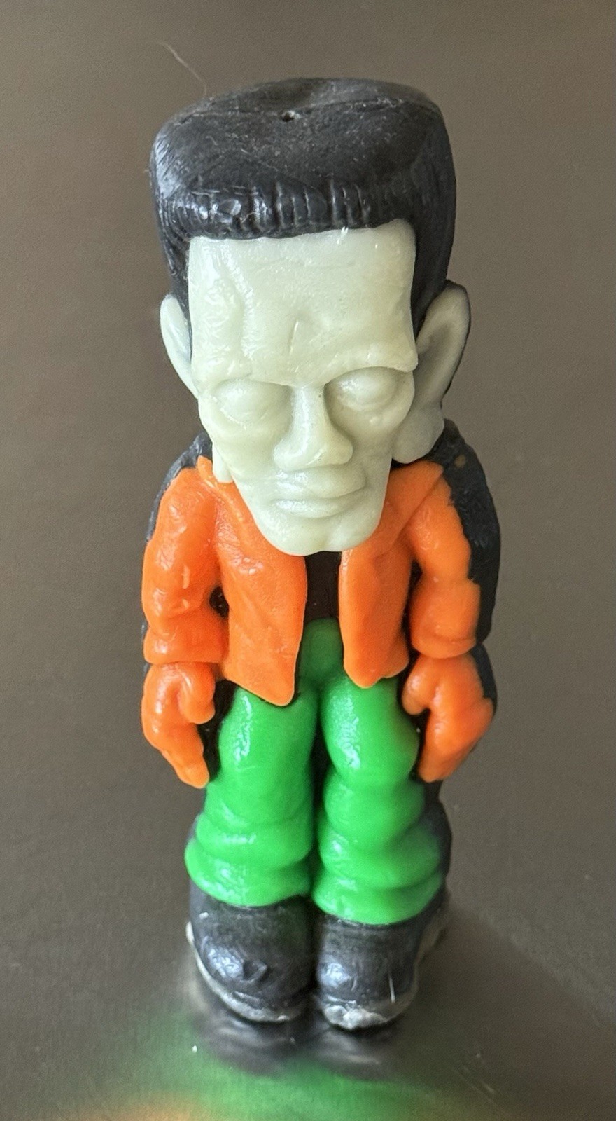 Vintage Halloween Gurley Glow-In-Dark Frankenstein Figurine Vintage Halloween Gurley Glow-In-Dark Frankenstein Figurine