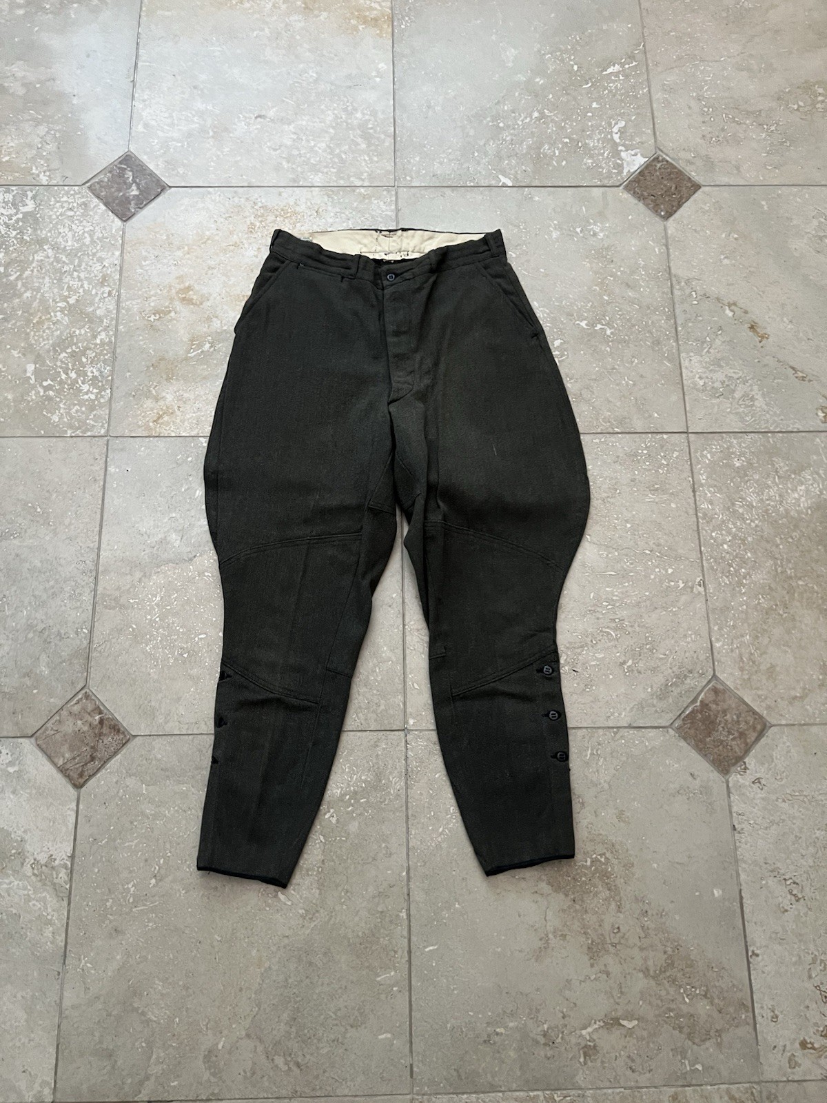 VTG Sanforized Military Cavarly Wool Breeches ww1 / ww2 VTG Sanforized Military Cavarly Wool Breeches ww1 / ww2
