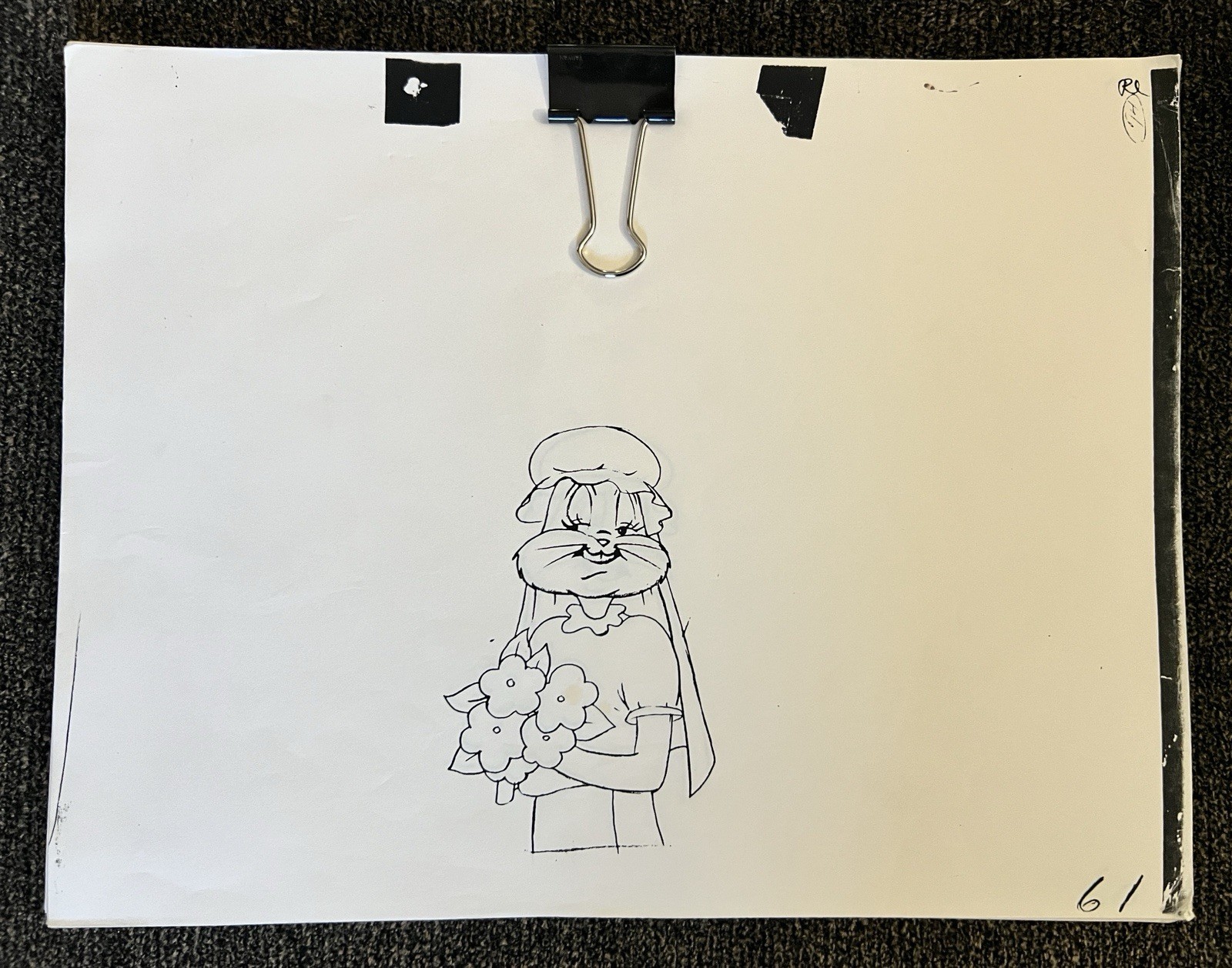 Animation Pencil Test Copy - Bugs Bunny - Warner Bros Animation Pencil Test Copy - Bugs Bunny - Warner Bros