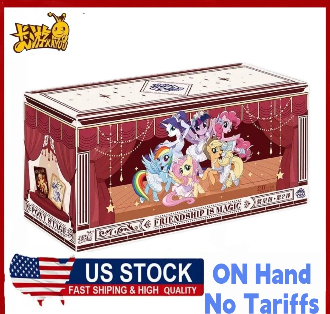 NEW Kayou My Little Pony Official Booster Starry Bag Trading Card 1 Box VOL 2 NEW Kayou My Little Pony Official Booster Starry Bag Trading Card 1 Box VOL 2