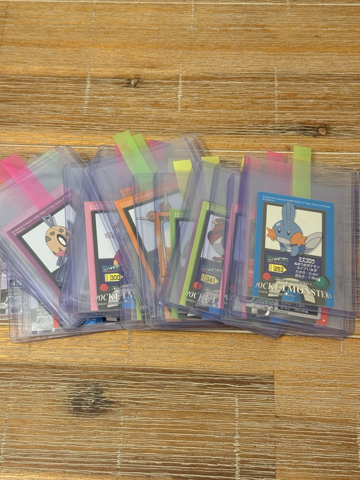 Pokemon Pocket Monsters Stickers Seal Bandai Nintendo 2006-2007 lot Pokemon Pocket Monsters Stickers Seal Bandai Nintendo 2006-2007 lot
