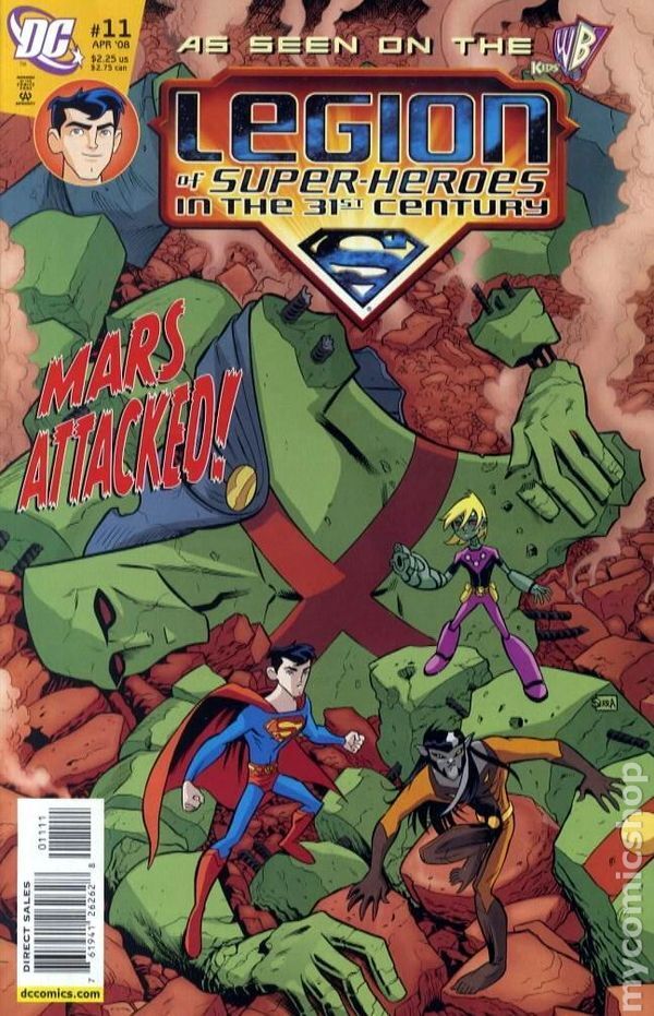 Legion of Super-Heroes in the 31st Century #11 FN 2008 Stock Image
