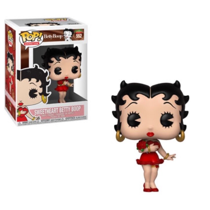 🔥Funko Pop Anima: Betty Boop - SWEETHEART BETTY BOOP #552 VAULTED PROTECTOR🔥