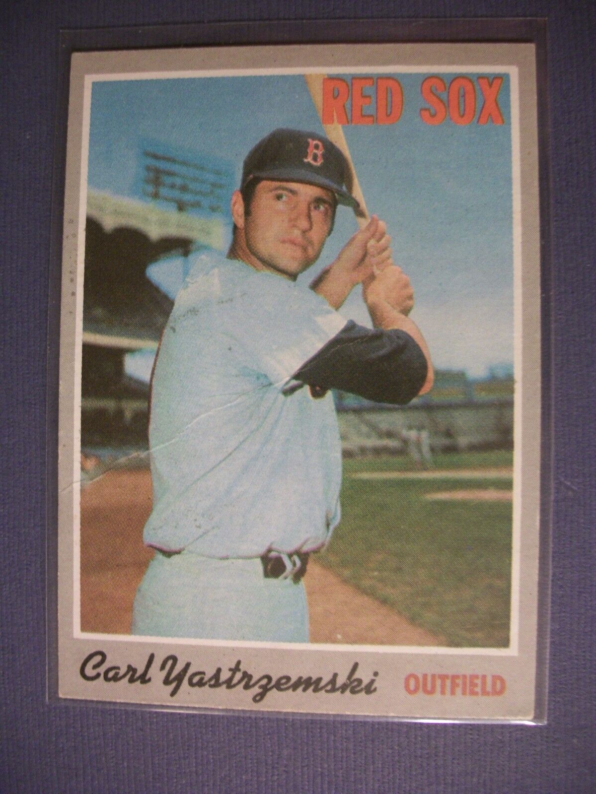 CARL YASTRZEMSKI 1970 Topps #10 Red Sox HoF